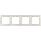 Рамка Valena, 4 поста, цвет белый жемчуг 770474 Legrand