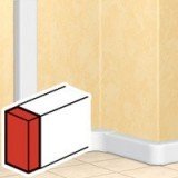 Заглушка торцевая для кабель-каналов, DLP, 65х220, цвет белый 010708 Legrand