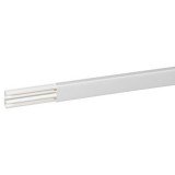 Мини-плинтус DLPlus, 40x16 мм, 2 отделения, цвет белый 030021 Legrand
