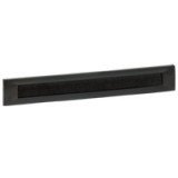 Щёточный ввод, 1 U, на защелках, пластмассовый 046528 Legrand