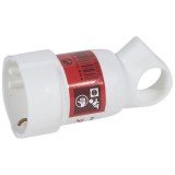 Розетка 2К+З с кольцом, цвет белый 050191 Legrand