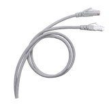 Шнур коммутационный RJ 45, категория 5е, F/UTP, PVC, экранированный, 1 м, цвет серый 051640 Legrand