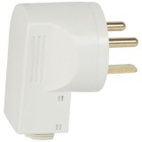 Вилка пластиковая 2К+З, 20 А, цвет белый 055152 Legrand