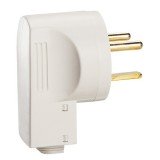 Вилка пластиковая 2К+З, 32 А, цвет белый 055802 Legrand