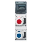 Розетка Tempra Pro P17, встраиваемая с блокировкой, 16А, 2К+З, 230В, IP67 057320 Legrand