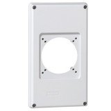 Лицевая панель P17 Tempra Pro, 220x125, 1 розетка 16/32 A 057712 Legrand