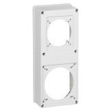 Лицевая панель P17 Tempra Pro, 280x125, 1 розетка 16/32 А, 1 розетка 63 A 057719 Legrand