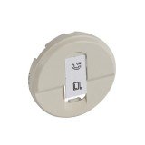 Лицевая панель Celiane, одинарная, цвет слоновая кость 066235 Legrand