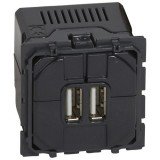 Механизм розетки USB 1.5A, Celiane, одинарная 067462 Legrand