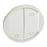 MyHome Play Zigbee Клавиша управляющего устройства жалюзи, цвет белый 068195 Legrand