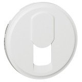 Лицевая панель Celiane, одинарная, цвет белый 068237 Legrand