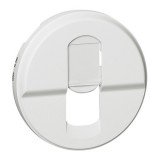 Лицевая панель Celiane, одинарная, цвет белый 068251 Legrand