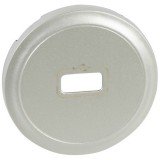 Лицевая панель Celiane, USB данные, одинарная, цвет титан 068553 Legrand