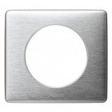 Рамка Celiane, 1 пост, цвет алюминий металлик 068921 Legrand