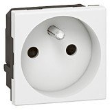 Розетка Valena Mosaic 2 модуля, цвет белый 077111 Legrand
