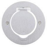 Встраевымый блок, IP44, круглый нержавеющий 2м 089701 Legrand