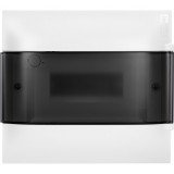 Пластиковый щиток Legrand Practibox S, навесной, цвет двери дымчатый, 1X8 134618 Legrand