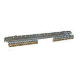 Клеммный блок Legrand Practibox S, земля+нейтраль, 2(1Х25 и 16Х16) 134827 Legrand