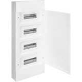 Пластиковый щиток Legrand Practibox S, навесной, цвет двери "Белый", 4X12 135604 Legrand