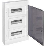 Пластиковый щиток Legrand Practibox S, навесной, цвет двери "Дымчатый", 3X12 135613 Legrand