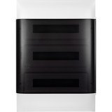 Пластиковый щиток Legrand Practibox S, для встраиваемого монтажа (в полые стены), цвет двери "Дымчатый", 3X18 137578 Legrand