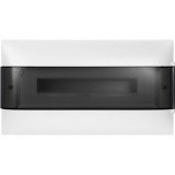 Пластиковый щиток Legrand Practibox S, навесной, цвет двери "Дымчатый", 1X18 137616 Legrand