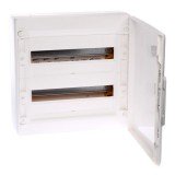 Распределительный щиток XL³ 125, с белой дверью, 2 ряда, модулей - 36, 450х450х128 мм 401647 Legrand