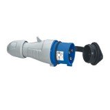 Вилка мобильная 16А, 2К+З, 230В, IP44 555124 Legrand