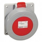 Розетка Tempra Pro P17, встраиваемая, 16А, 3К+H+З, 380В, IP67 555389 Legrand