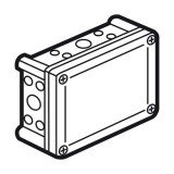 Многофункциональный активатор в корпусе IP55 приемники, радио, 2 канала, 2500 Вт или 2 выхода с сухими НО/НЗ контактами 573860 Legrand