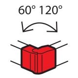 Внешний изменяемый угол от 60° до 120° для кабель-каналов Metra 100x50 638032 Legrand