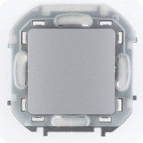Переключатель IP44, INSPIRIA, 10 AX, 250 В, цвет алюминий 673672 Legrand