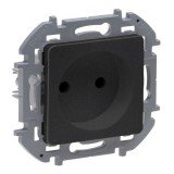Розетка 2К, 16 А, 250 В, цвет антрацит 673713 Legrand
