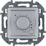 Термостат с внешним датчиком для тёплых полов, цвет алюминий 673812 Legrand