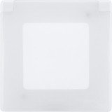 Рамка с защитной крышкой IP 44, INSPIRIA, цвет белый 673920 Legrand