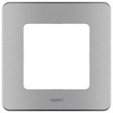 Рамка, 1 пост, INSPIRIA, цвет алюминий 673932 Legrand