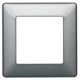Рамка Valena Life, 1 пост, цвет сталь 754151 Legrand