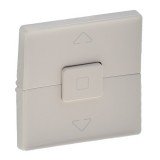 Клавиша Valena LIFE для выключателя жалюзи и рольставней, без подсветки, цвет слоновая кость 755141 Legrand