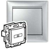 Выключать карточный Valena, без подсветкой, цвет алюминий 770234 Legrand