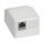 Коробка Mosaic для 1 или 2 разъемов RJ45